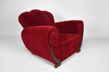 Lade das Bild in den Galerie-Viewer, 4 fauteuils club Art Deco, France, 1930-1940
