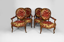 将图片加载到图库查看器,Salon Napoléon III en acajou, 7 éléments, circa 1860