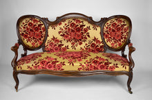 将图片加载到图库查看器,Salon Napoléon III en acajou, 7 éléments, circa 1860