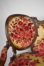 将图片加载到图库查看器,Salon Napoléon III en acajou, 7 éléments, circa 1860