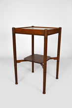 将图片加载到图库查看器,Gueridon Arts & Crafts en chêne et laiton, XIXe