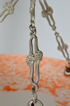 将图片加载到图库查看器,Suspension Art Déco en bronze argenté, France, circa 1925