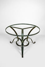 将图片加载到图库查看器,Table basse Art Deco attribuée à Raymond Subes en fer forgé patiné, circa 1935
