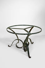 将图片加载到图库查看器,Table basse Art Deco attribuée à Raymond Subes en fer forgé patiné, circa 1935