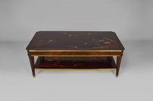 将图片加载到图库查看器,Table basse néo-classique en acajou marqueté, France, XXe