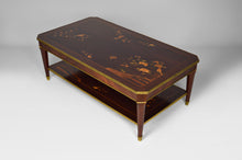 将图片加载到图库查看器,Table basse néo-classique en acajou marqueté, France, XXe