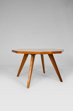 将图片加载到图库查看器,Table basse octogonale avec marqueterie florale