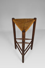 将图片加载到图库查看器,Lot de 4 tabourets de bar dans le style de Charlotte Perriand, Mid-Century, France