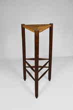 将图片加载到图库查看器,Lot de 4 tabourets de bar dans le style de Charlotte Perriand, Mid-Century, France