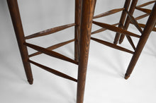 将图片加载到图库查看器,Lot de 4 tabourets de bar dans le style de Charlotte Perriand, Mid-Century, France