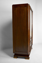 将图片加载到图库查看器,Vitrine Art Déco Moderniste en noyer, France, circa 1930