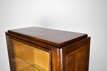 将图片加载到图库查看器,Vitrine Art Déco Moderniste en noyer, France, circa 1930