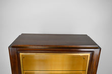 将图片加载到图库查看器,Vitrine Art Déco Moderniste en noyer, France, circa 1930
