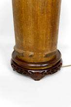 Charger l&#39;image dans la galerie, Importante Lampe, Ancien Rouleau Encreur Victorien Industriel, Fin XIXe
