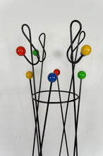 Загрузить изображение в средство просмотра галереи, Porte-manteau « Clé de sol », par Roger Féraud, circa 1950
