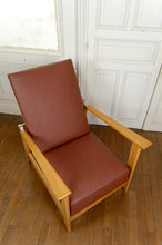 Charger l'image dans la galerie, Fauteuil à système – Chaise longue de type Morris Art Déco / Période de la Reconstruction, France, vers 1940
