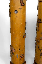 Charger l&#39;image dans la galerie, Lot de 3 Importantes Lampes, Anciens Rouleaux Encreur Art Nouveau Industriel, Circa 1900
