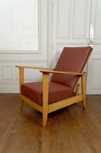 Charger l'image dans la galerie, Fauteuil à système – Chaise longue de type Morris Art Déco / Période de la Reconstruction, France, vers 1940
