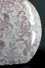 Load image into Gallery viewer, Lampe en céramique, Email craquelé, Shabby Chic, XXe
