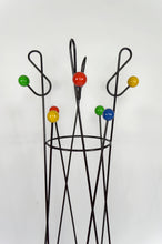 Загрузить изображение в средство просмотра галереи, Porte-manteau « Clé de sol », par Roger Féraud, circa 1950
