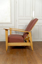 Charger l'image dans la galerie, Fauteuil à système – Chaise longue de type Morris Art Déco / Période de la Reconstruction, France, vers 1940
