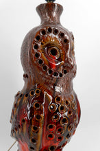 Загрузить изображение в средство просмотра галереи, Importante lampe « Chouette » en céramique – Walter Gerhards  Allemagne de l’Ouest, circa 1960–1970
