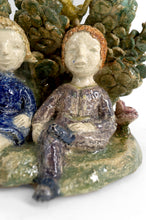 Загрузить изображение в средство просмотра галереи, Lampe sculpture en céramique, l'enfance onirique – Waltraud Schilder, Allemagne, vers 1970
