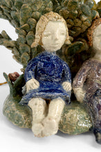 Загрузить изображение в средство просмотра галереи, Lampe sculpture en céramique, l'enfance onirique – Waltraud Schilder, Allemagne, vers 1970
