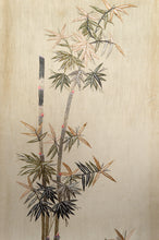 Charger l&#39;image dans la galerie, Important Ensemble de Trois Tapisseries Indochinoises Brodées de Soie Tigres et Cerfs Axis – Vietnam, Époque Coloniale, vers 1930
