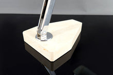 Cargar imagen en el visor de la galería, Importante Lampe de Bureau, Chrome, Aluminium et Marbre, Art Déco Moderniste, France, Circa 1930
