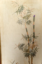 Charger l&#39;image dans la galerie, Important Ensemble de Trois Tapisseries Indochinoises Brodées de Soie Tigres et Cerfs Axis – Vietnam, Époque Coloniale, vers 1930
