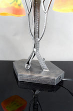 Загрузить изображение в средство просмотра галереи, Importante lampe bicéphale Art Déco en fer forgé – Muller Frères Lunéville, France, vers 1930
