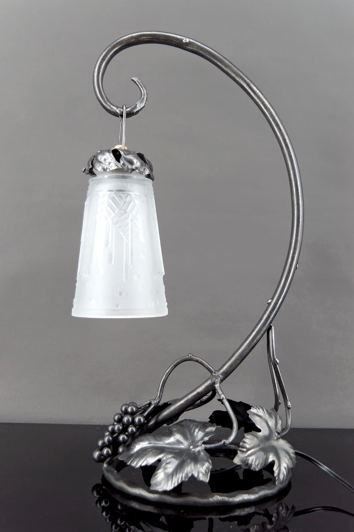 Lampe en Fer Forgé 
