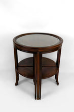 将图片加载到图库查看器，Guéridon / tables gigognes transformable en 2 tables d&#39;appoints, Art Nouveau, France, Attribué à Louis Majorelle, Circa 1910
