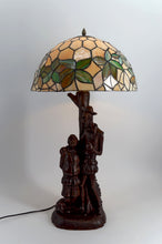 Загрузить изображение в средство просмотра галереи, Lampe sculpturale « Don Quichotte et Sancho Panza », Forêt-Noire, Allemagne, vers 1950
