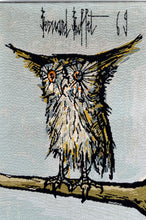 Загрузить изображение в средство просмотра галереи, Tapisserie murale d’après La Chouette de Bernard Buffet, 1969

