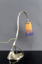 将图片加载到图库查看器，Lampe de bureau Art Nouveau / Art Déco – Muller Frères, France, vers 1910
