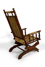 Загрузить изображение в средство просмотра галереи, Rocking chair victorien – Aesthetic / Eastlake Movement États-Unis ou Royaume-Uni, vers 1880
