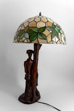 Загрузить изображение в средство просмотра галереи, Lampe sculpturale « Don Quichotte et Sancho Panza », Forêt-Noire, Allemagne, vers 1950
