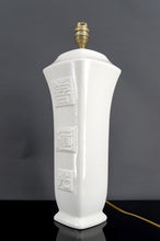 将图片加载到图库查看器，Lampe chinoiserie en céramique émaillée – France, vers 1950
