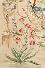 将图片加载到图库查看器，Importante broderie décorative ancienne encadrée – Italie, circa 1900–1920

