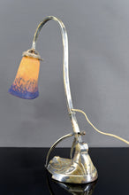 将图片加载到图库查看器，Lampe de bureau Art Nouveau / Art Déco – Muller Frères, France, vers 1910
