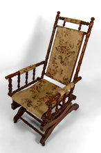 Загрузить изображение в средство просмотра галереи, Rocking chair victorien – Aesthetic / Eastlake Movement États-Unis ou Royaume-Uni, vers 1880
