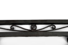 将图片加载到图库查看器，Miroir Art Déco en fer forgé, par Paul Kiss, Paris, vers 1930
