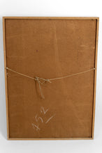 将图片加载到图库查看器，Aurel Nedel, Jeune fille à la fleur, Huile sur panneau isorel, encadrée, Roumanie, vers 1960
