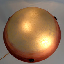 将图片加载到图库查看器，Exceptionnelle lampe Art Déco française en bronze et pâte de verre – Vers 1920
