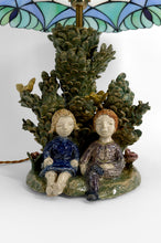 Загрузить изображение в средство просмотра галереи, Lampe sculpture en céramique, l'enfance onirique – Waltraud Schilder, Allemagne, vers 1970
