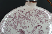 Load image into Gallery viewer, Lampe en céramique, Email craquelé, Shabby Chic, XXe
