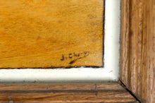 Charger l'image dans la galerie, Tableau / Pyrogravure Orientaliste, Cavaliers Arabes Chassant aux Faucons et Lévriers, France Circa 1900
