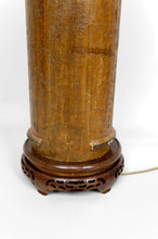 Charger l&#39;image dans la galerie, Importante Lampe, Ancien Rouleau Encreur Victorien Industriel, Fin XIXe
